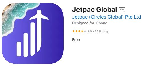 Jetpac Global アプリのアイコン